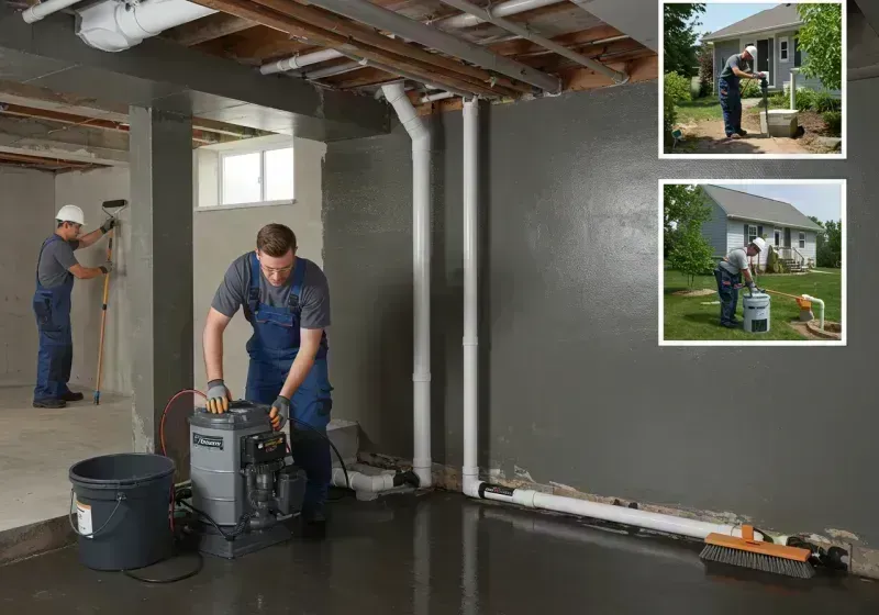 Basement Waterproofing and Flood Prevention process in South Chicago, IL